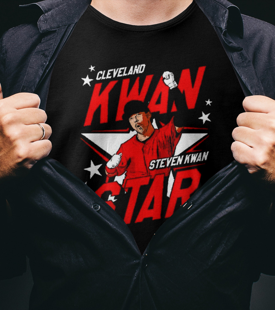 Cleveland Kwan Steven Kwan Star T-Shirt