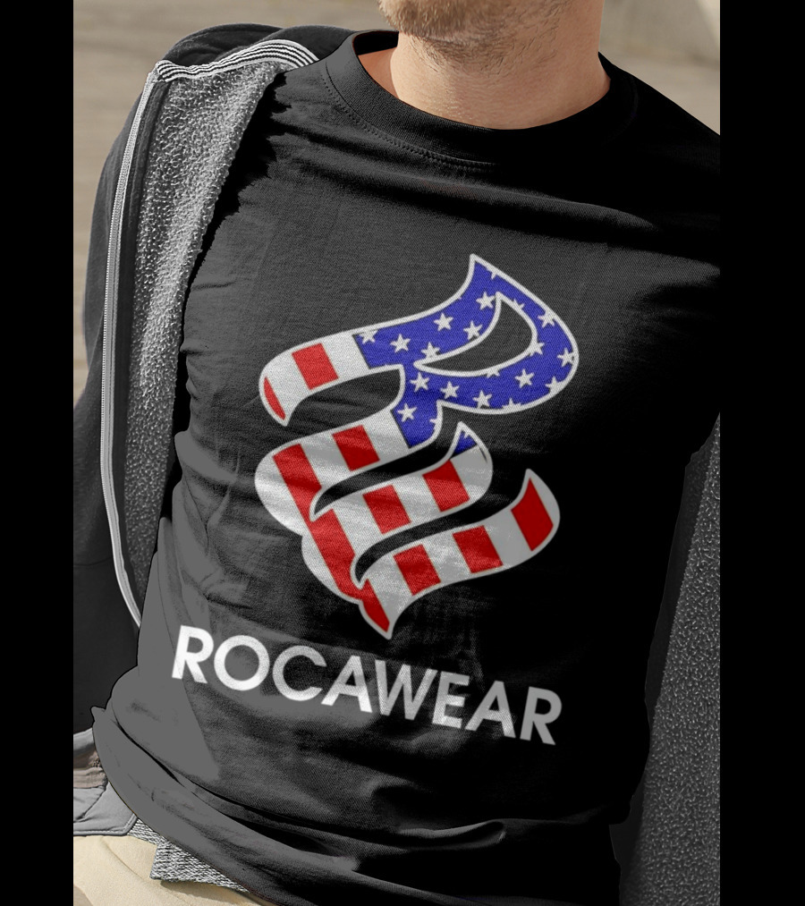 Rocawear American Flag Logo Freedom T-Shirt