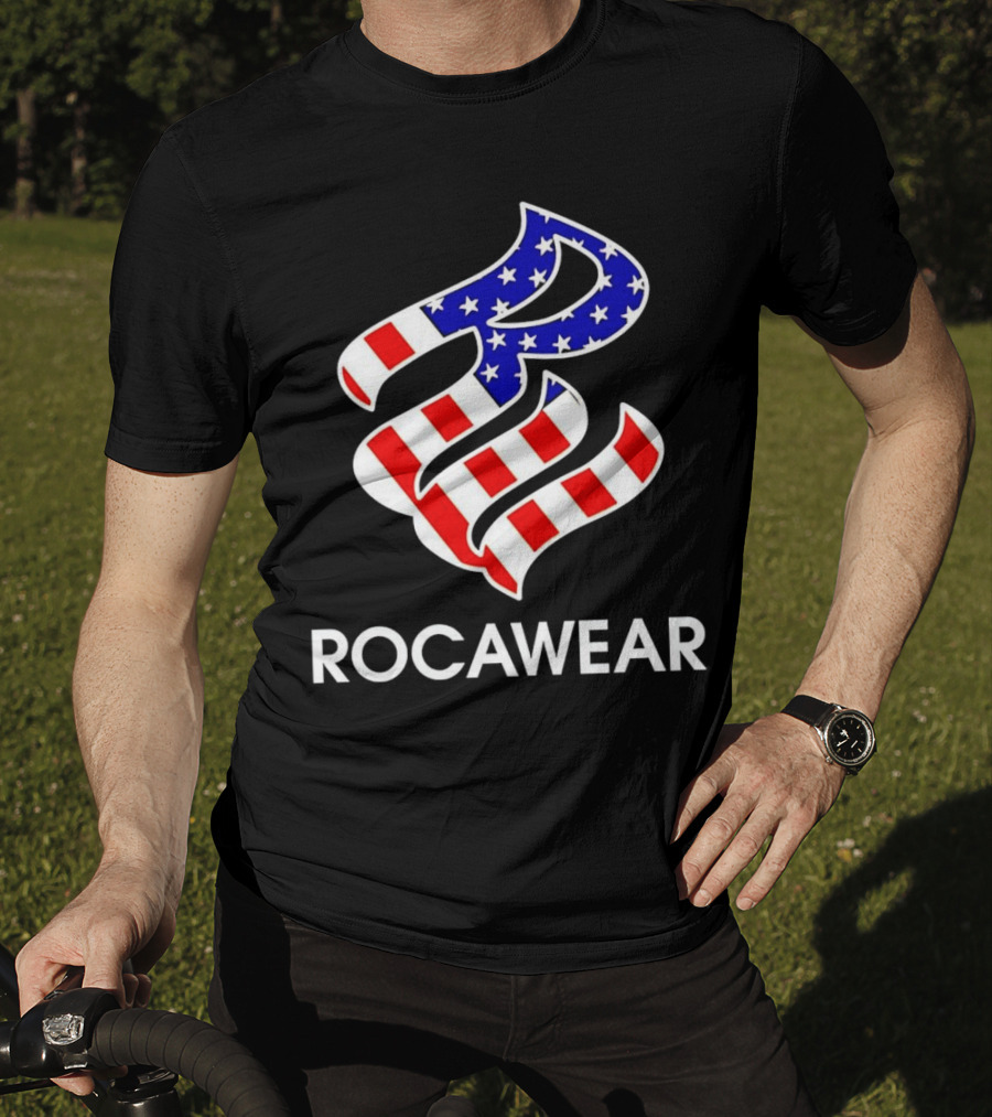 Rocawear American Flag Logo Freedom T-Shirt