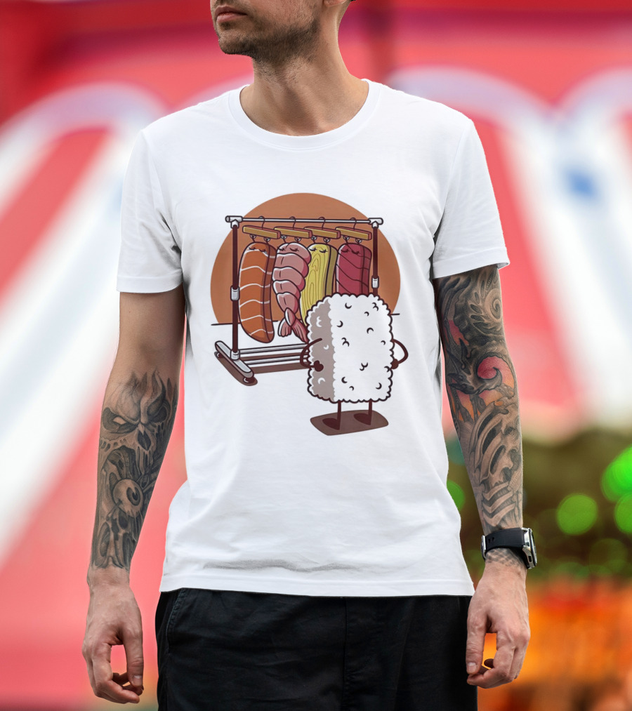 Sushi Wardrobe Nigiri Fashion Choices T-Shirt