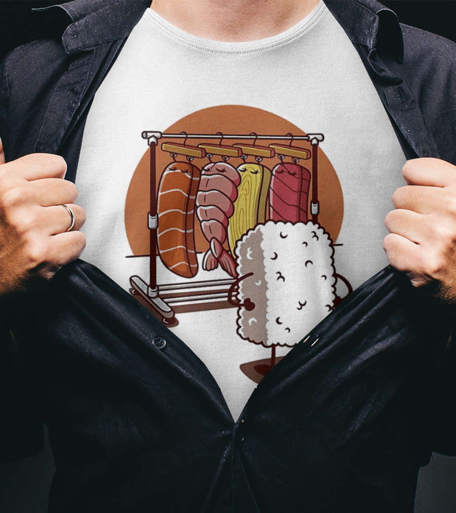Sushi Wardrobe Nigiri Fashion Choices T-Shirt