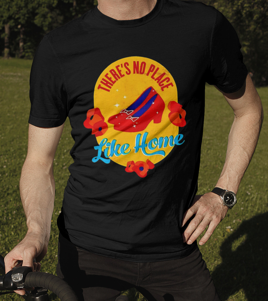 There's No Place Like Home Red Shoes Vintage T-Shirt