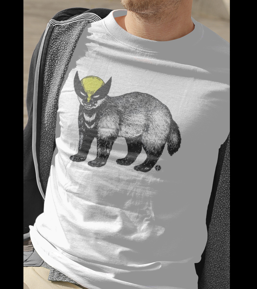 This Is Textbook Wolverine With Yellow Mask On Animal T-Shirt