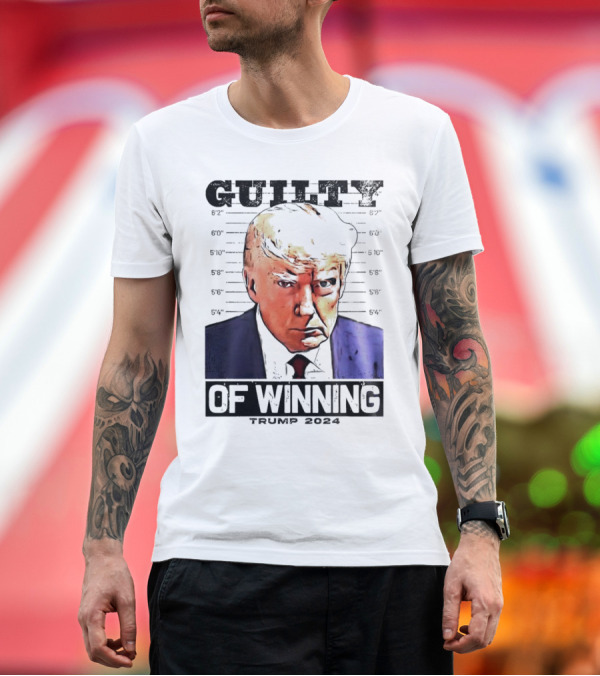 Premium T-Shirt: Guilty of Winning Trump T-Shirt Guilty of Winning Trump T-Shirt