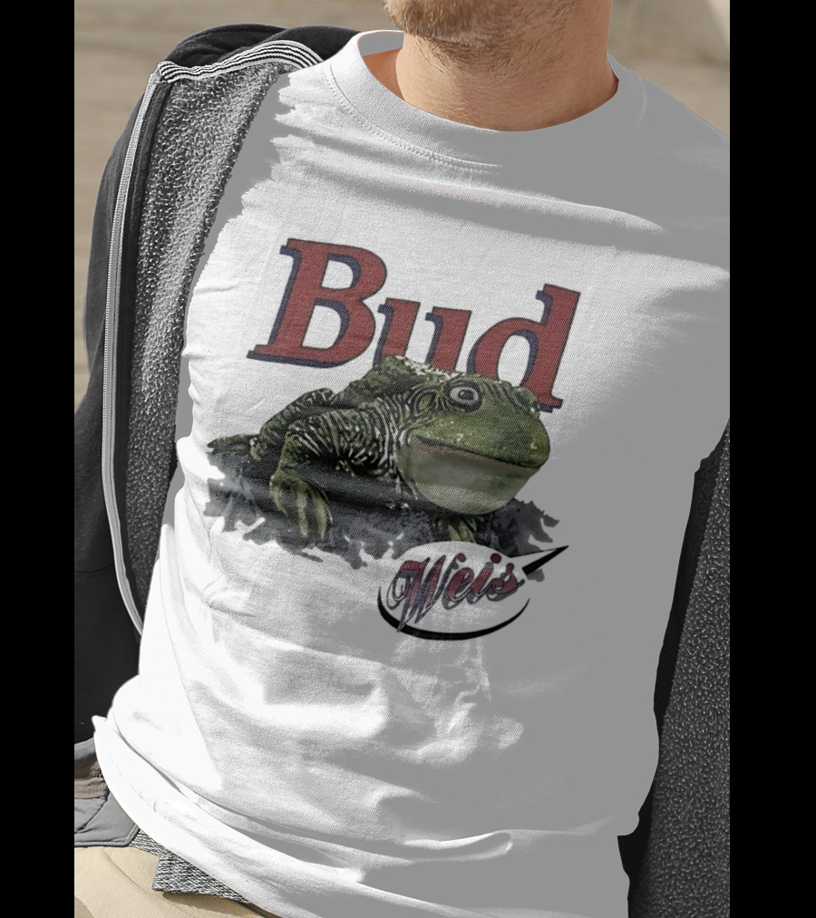 Budweiser Bud Weis Frog T-Shirt
