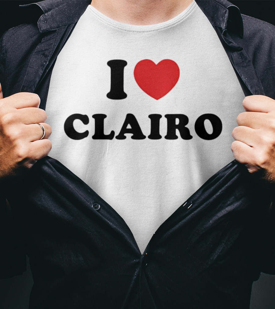 I Love Clairo Heart T-Shirt