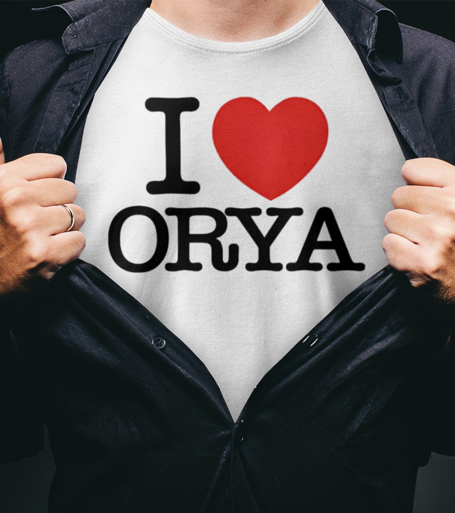 I Love ORYA Heart Icon T-Shirt