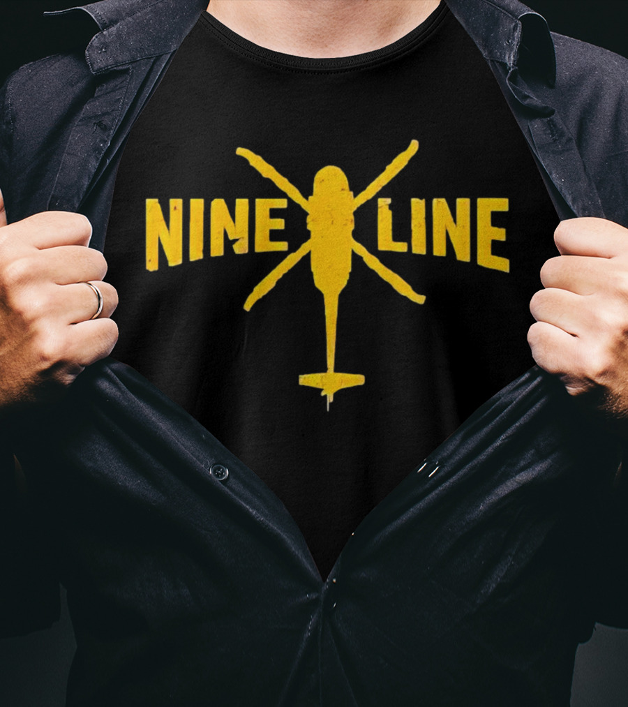 Nine Line Helo Helicopter T-Shirt