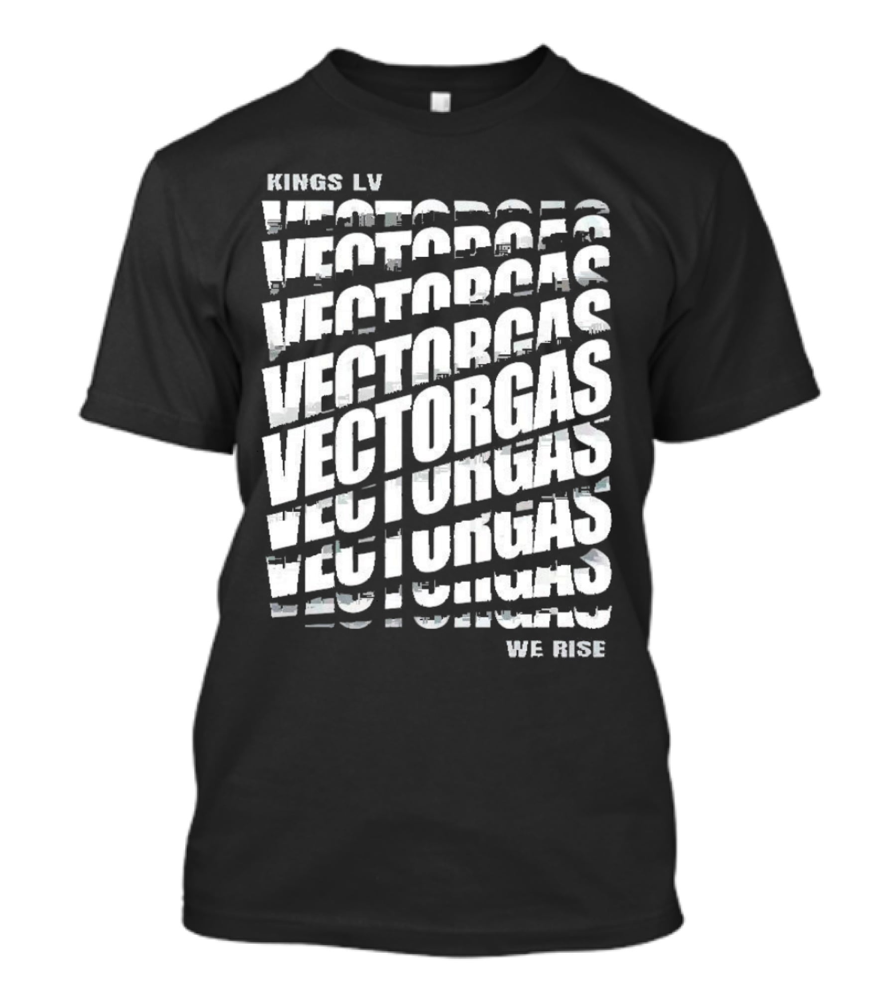 Kings Lv Vectorgas We Rise T-Shirt