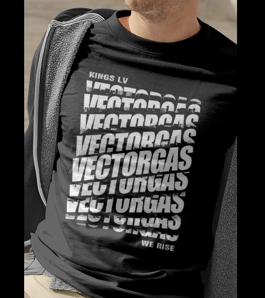 Kings Lv Vectorgas We Rise T-Shirt
