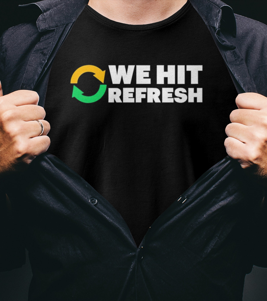 Subway We Hit Refresh Circular Arrows T-Shirt