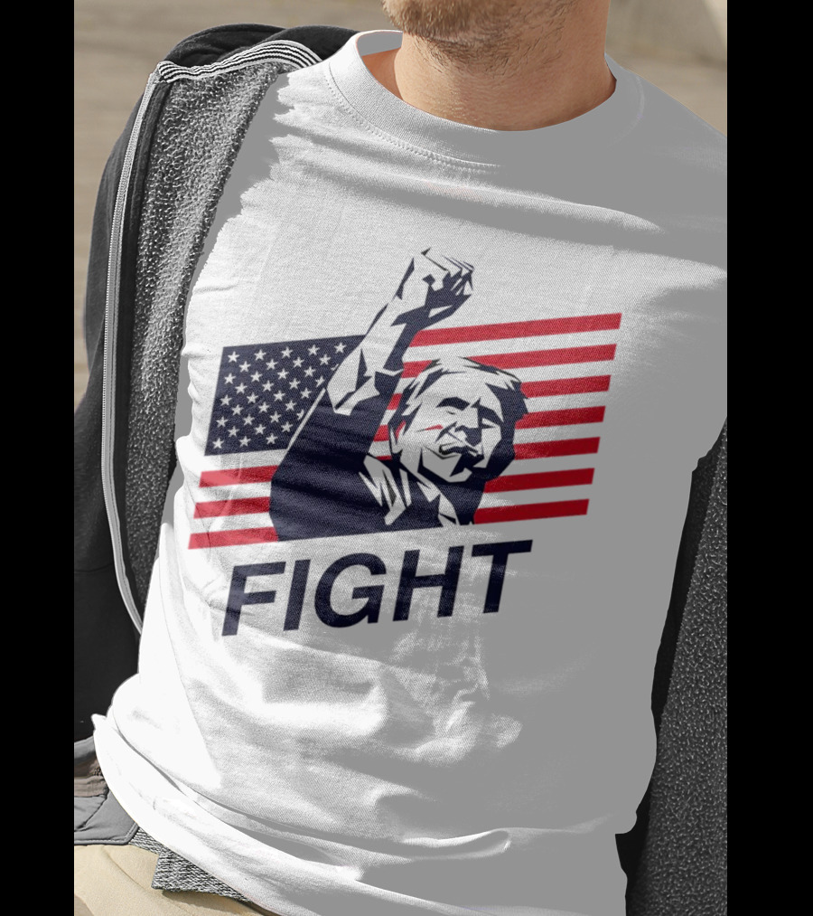 Fight American Flag Patriot T-Shirt