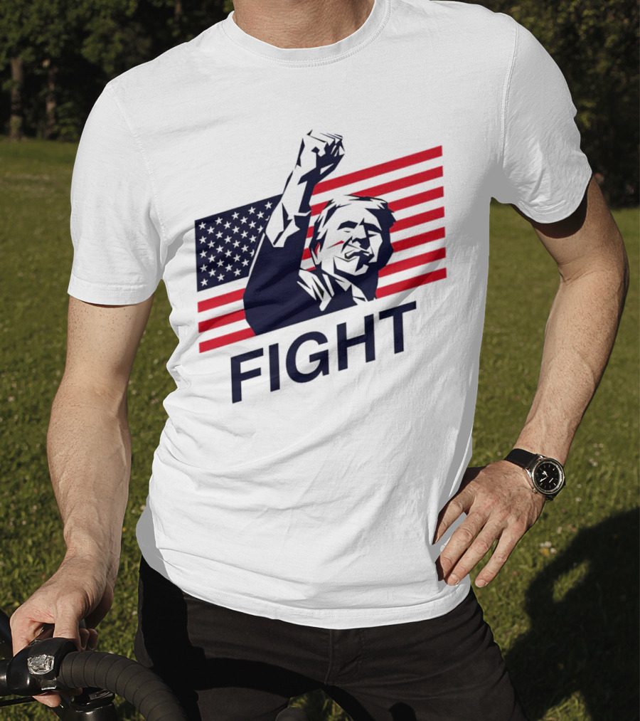 Fight American Flag Patriot T-Shirt