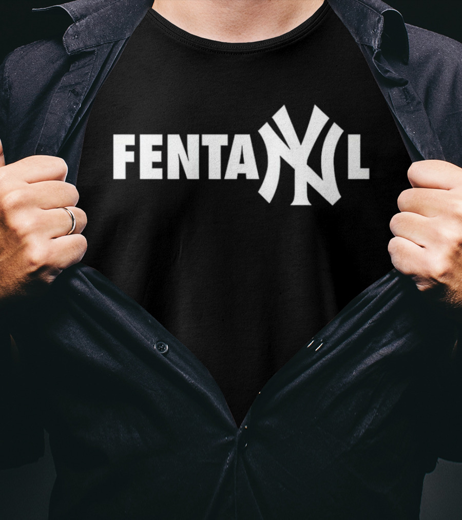 Fentanyl New York Yankees T-Shirt