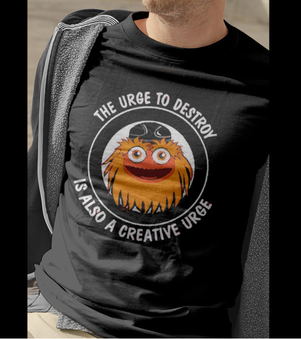 Gritty Philly Urge To Destroy Creative Urge T-Shirt