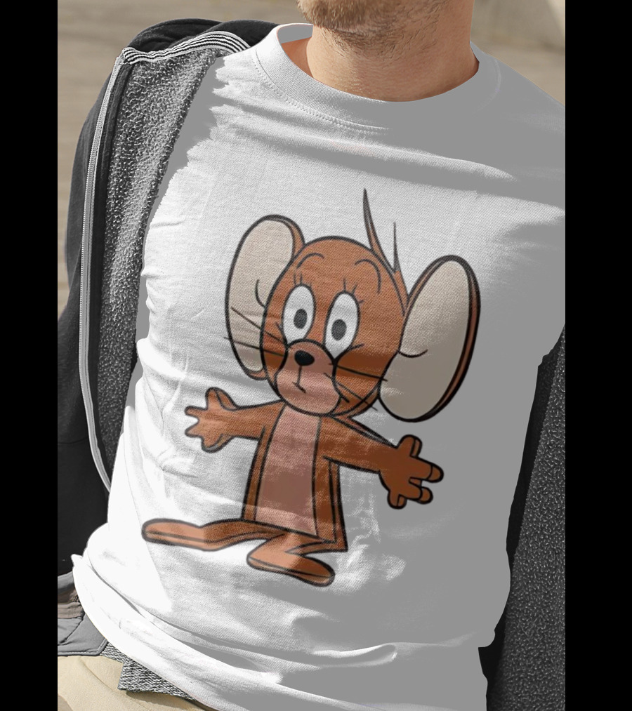 Hanna Barbera Tom And Jerry Jerry Iconic Character T-Shirt
