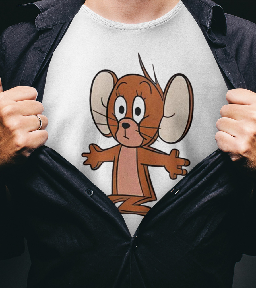Hanna Barbera Tom And Jerry Jerry Iconic Character T-Shirt