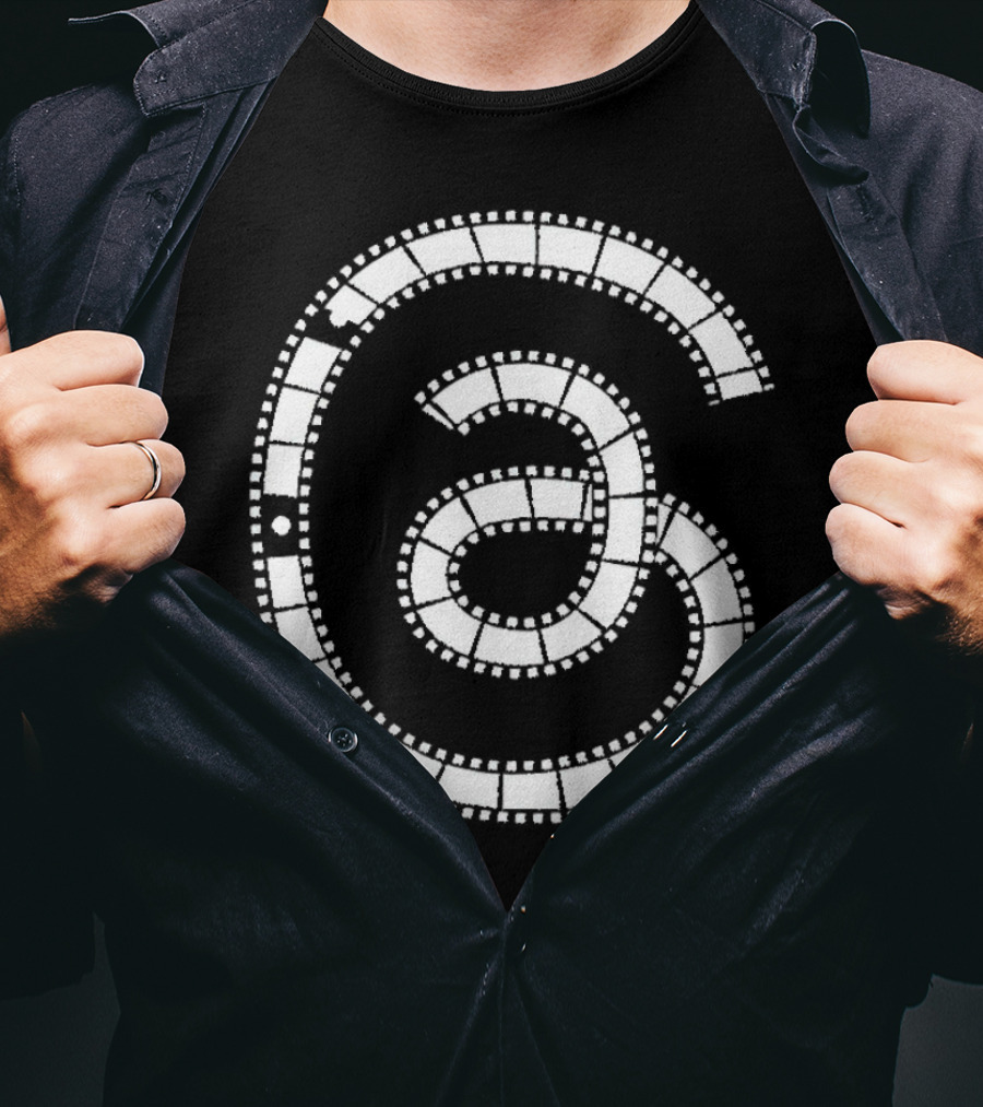 Threads Icon Film Roll Photographers T-Shirt