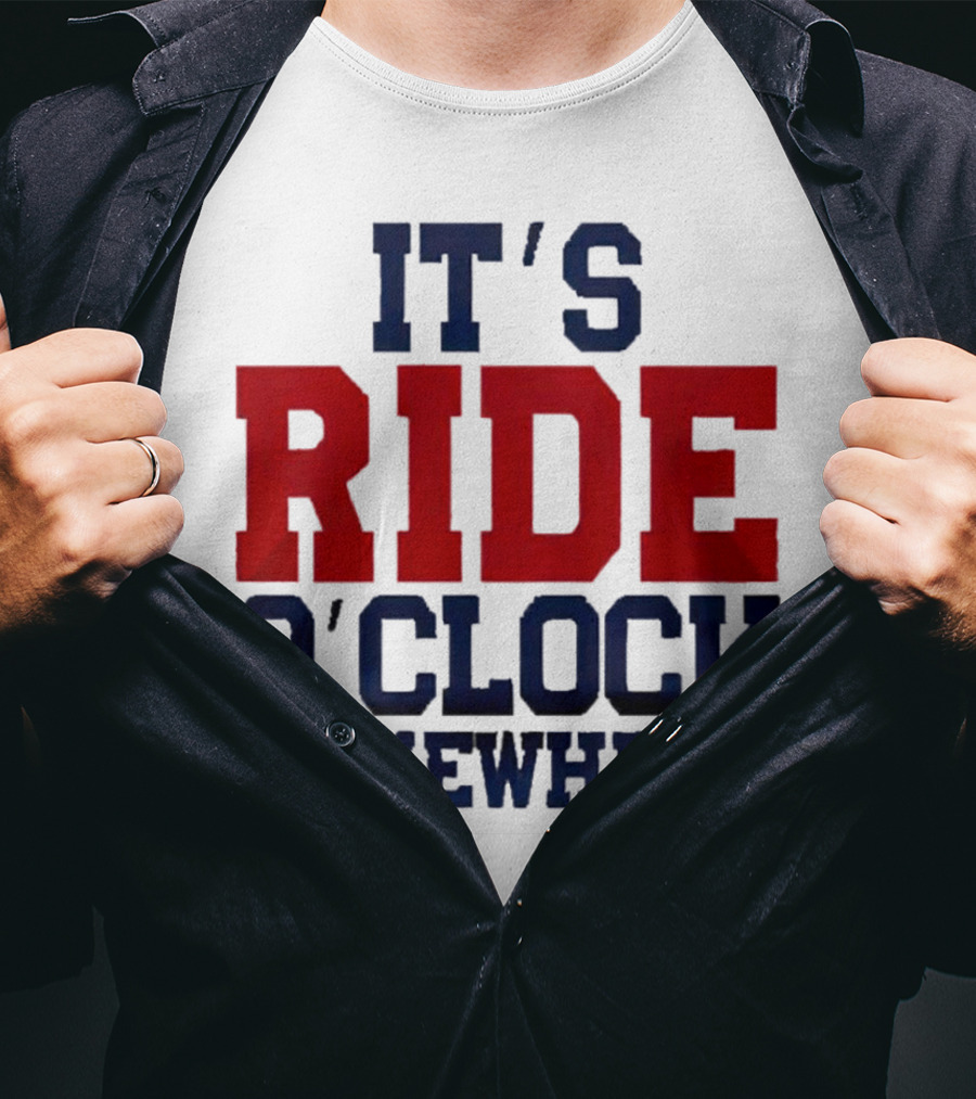 It's Ride O'clock Somewhere T-Shirt