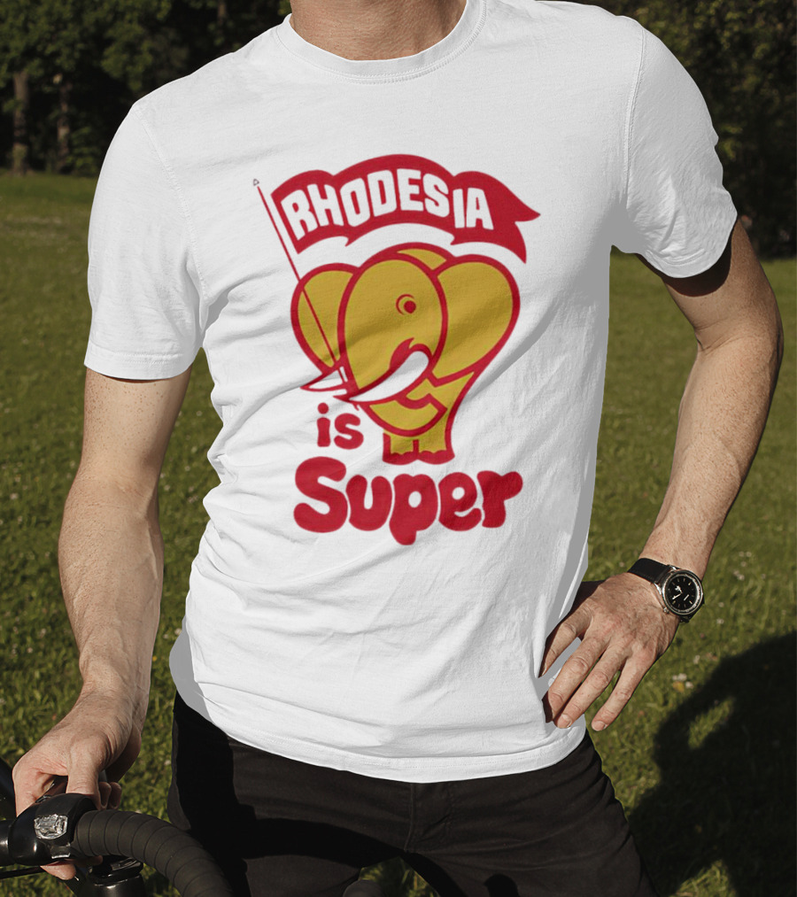 Rhodesia Is Super Elephant T-Shirt