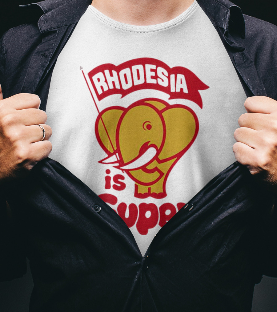 Rhodesia Is Super Elephant T-Shirt