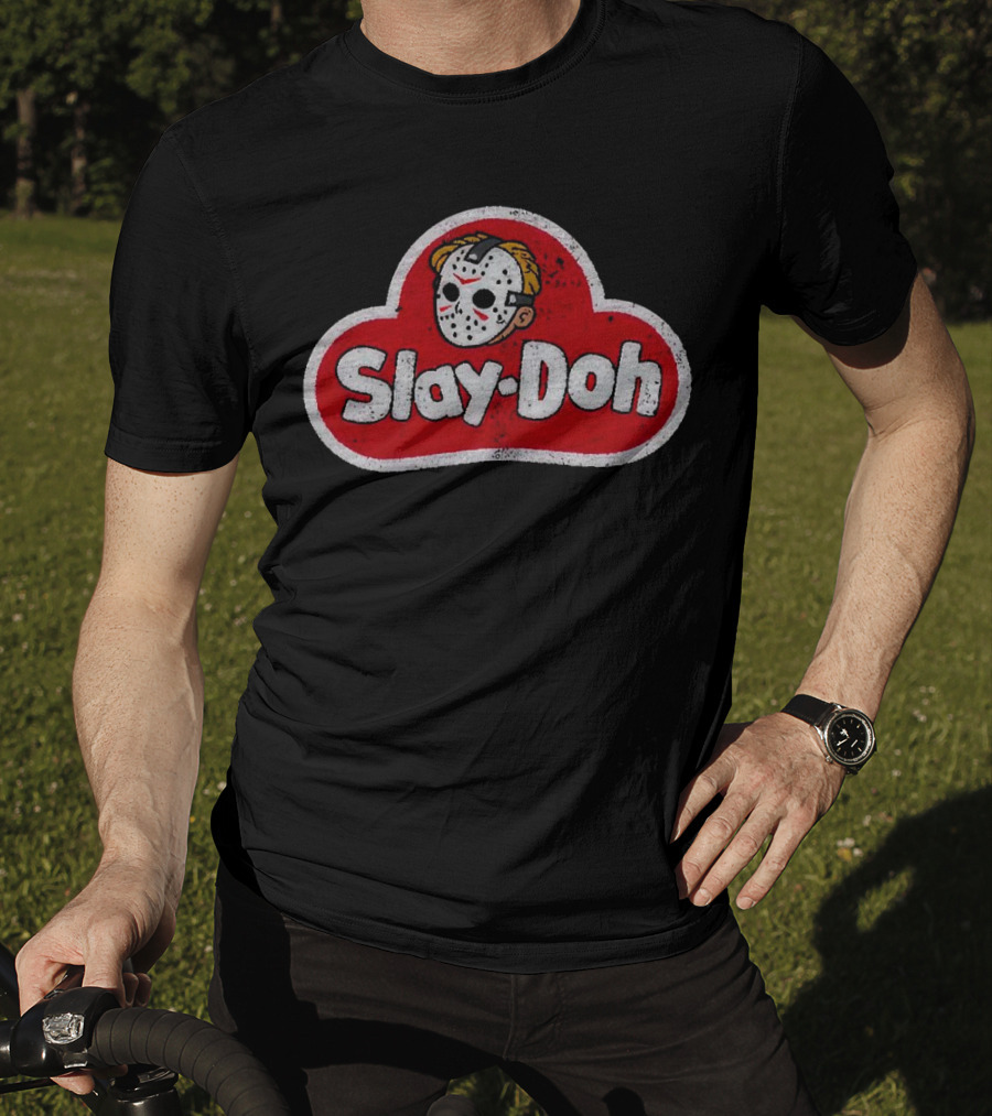 Slay-Doh Jason Mask Horror T-Shirt
