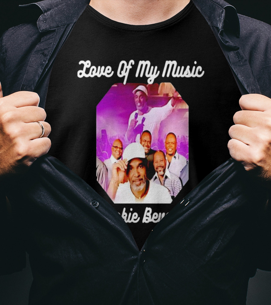 Love Of My Music Frankie Beverly Concert Band Image T-Shirt