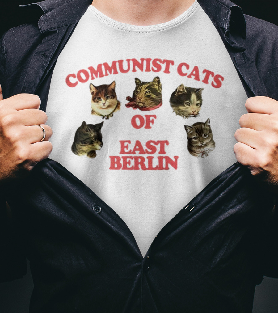 Communist Cats Of East Berlin T-Shirt