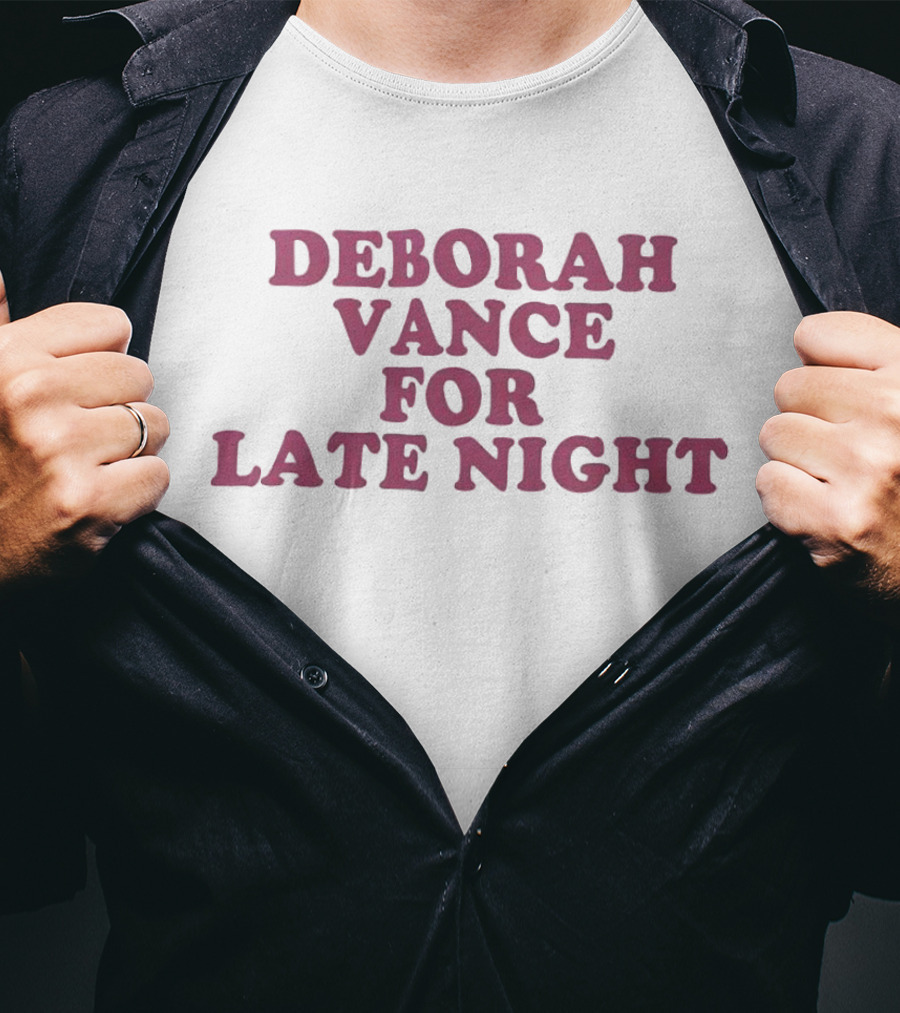 Deborah Vance Comedy Star For Late Night TV Enthusiasts T-Shirt