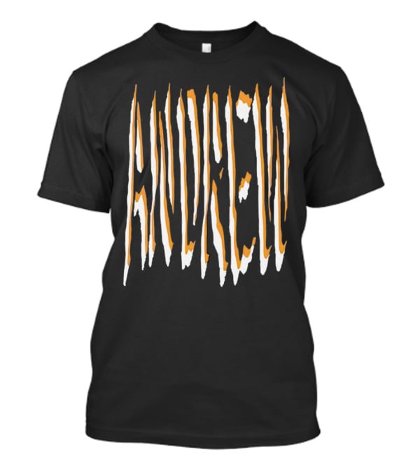 Euphoria Rue Bennett Zendaya Andrew Distorted Text T-Shirt