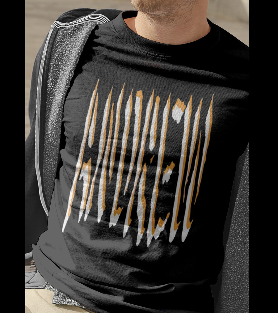 Euphoria Rue Bennett Zendaya Andrew Distorted Text T-Shirt