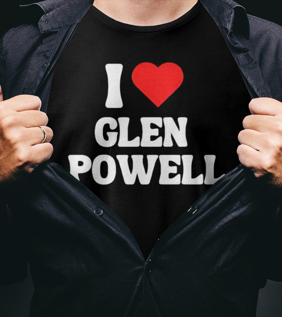 I Heart Glen Powell T-Shirt