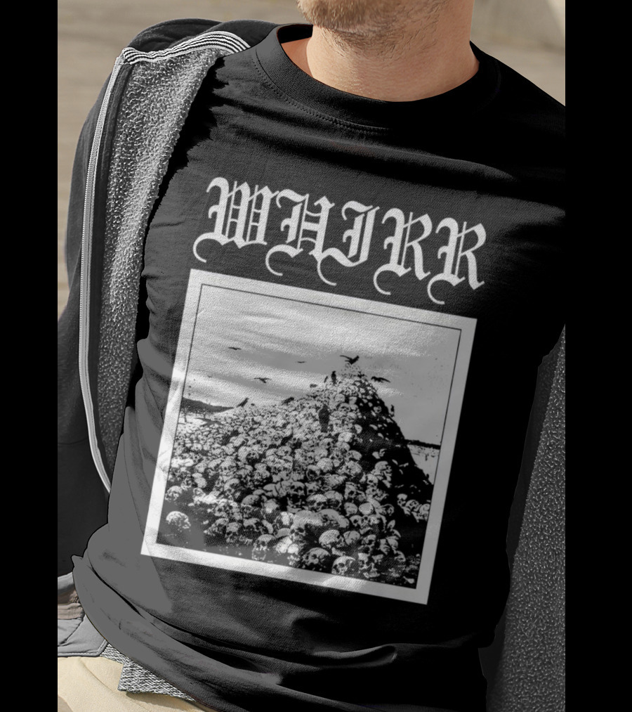 Whirr Skull Mountain Death T-Shirt