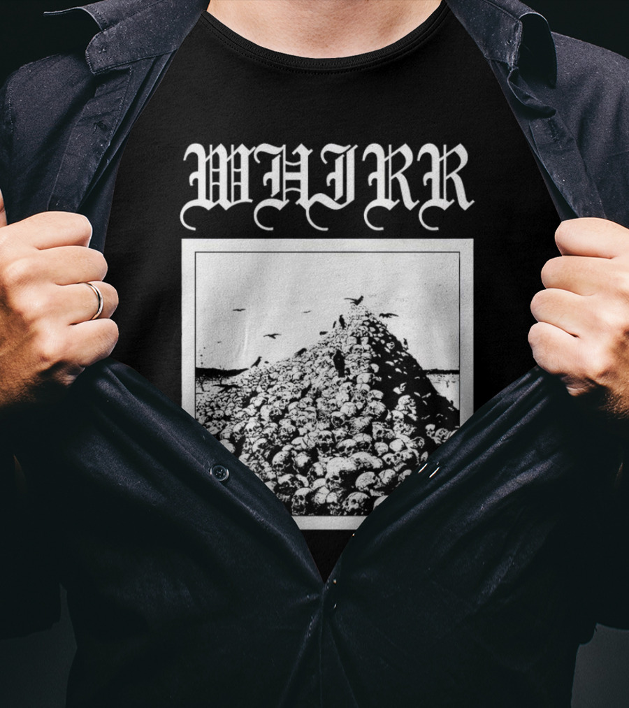 Whirr Skull Mountain Death T-Shirt