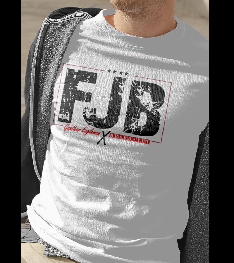 FJB Gunther Eagleman Beard Vet Collaboration Stars T-Shirt