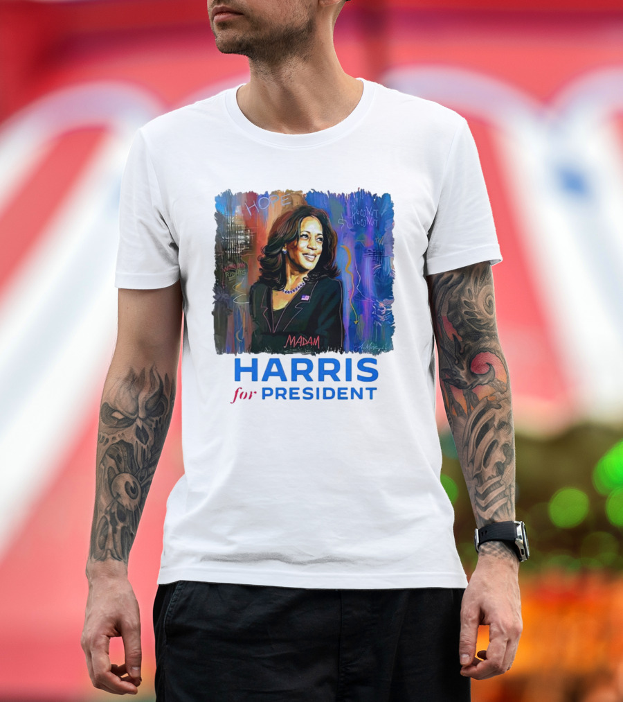 Madam Hope Rights Coconut Harris for President T-Shirt