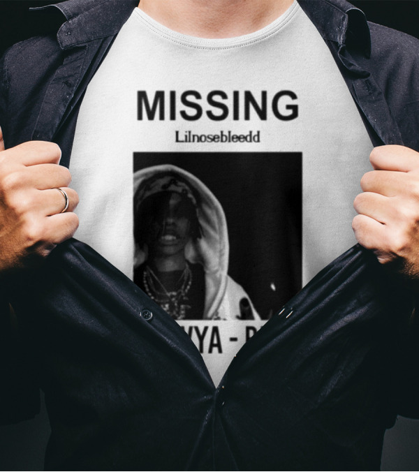 Missing Lilnosebleedd 888 Wya Bleedd T-Shirt