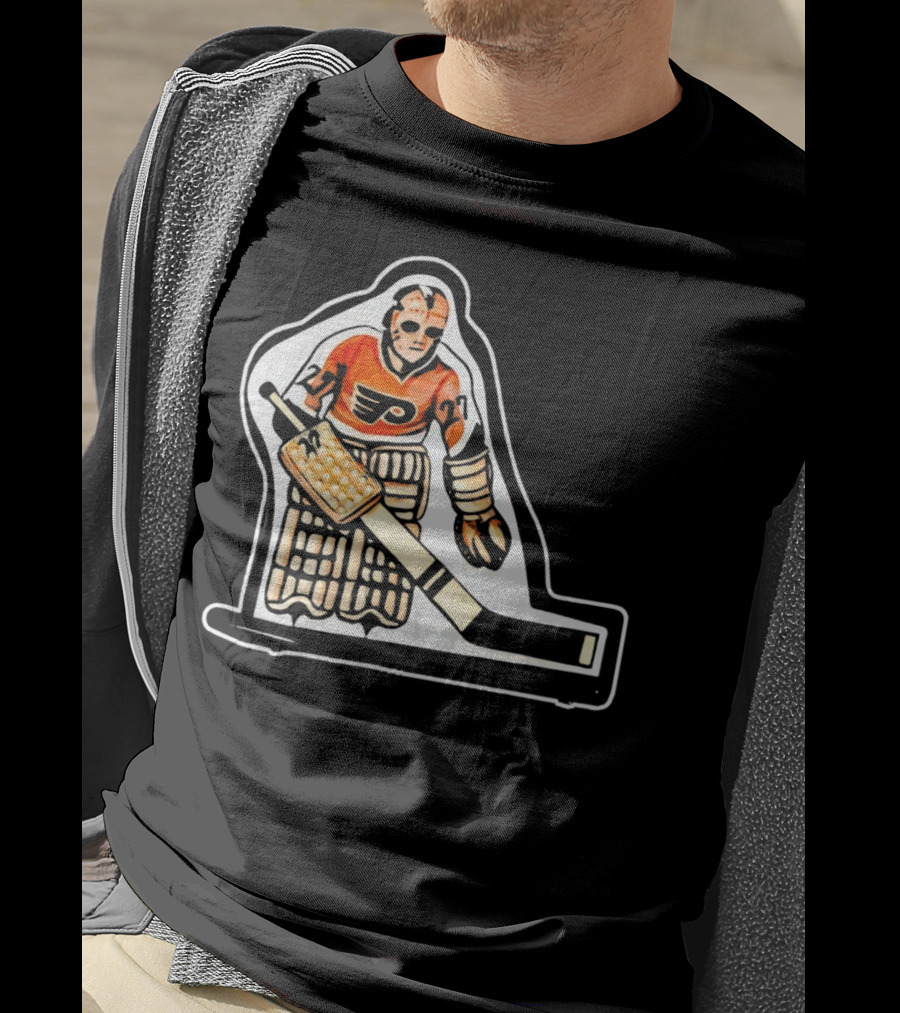 Philadelphia Flyers Jason Voorhees Hockey Mashup Noah Cates T-Shirt