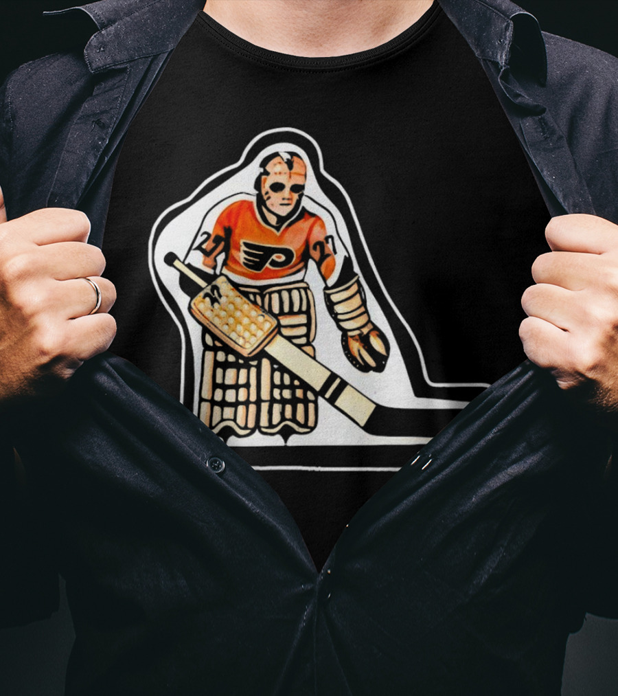 Philadelphia Flyers Jason Voorhees Hockey Mashup Noah Cates T-Shirt