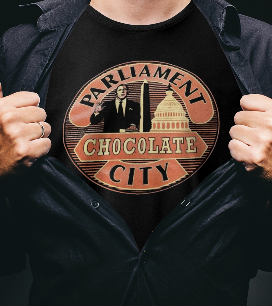 Parliament Chocolate City Obama T-Shirt