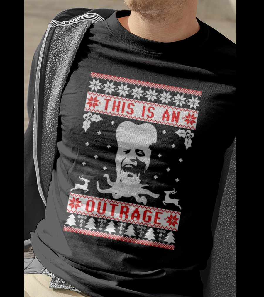 This Is An Outrage The Mighty Boosh Ugly T-Shirt