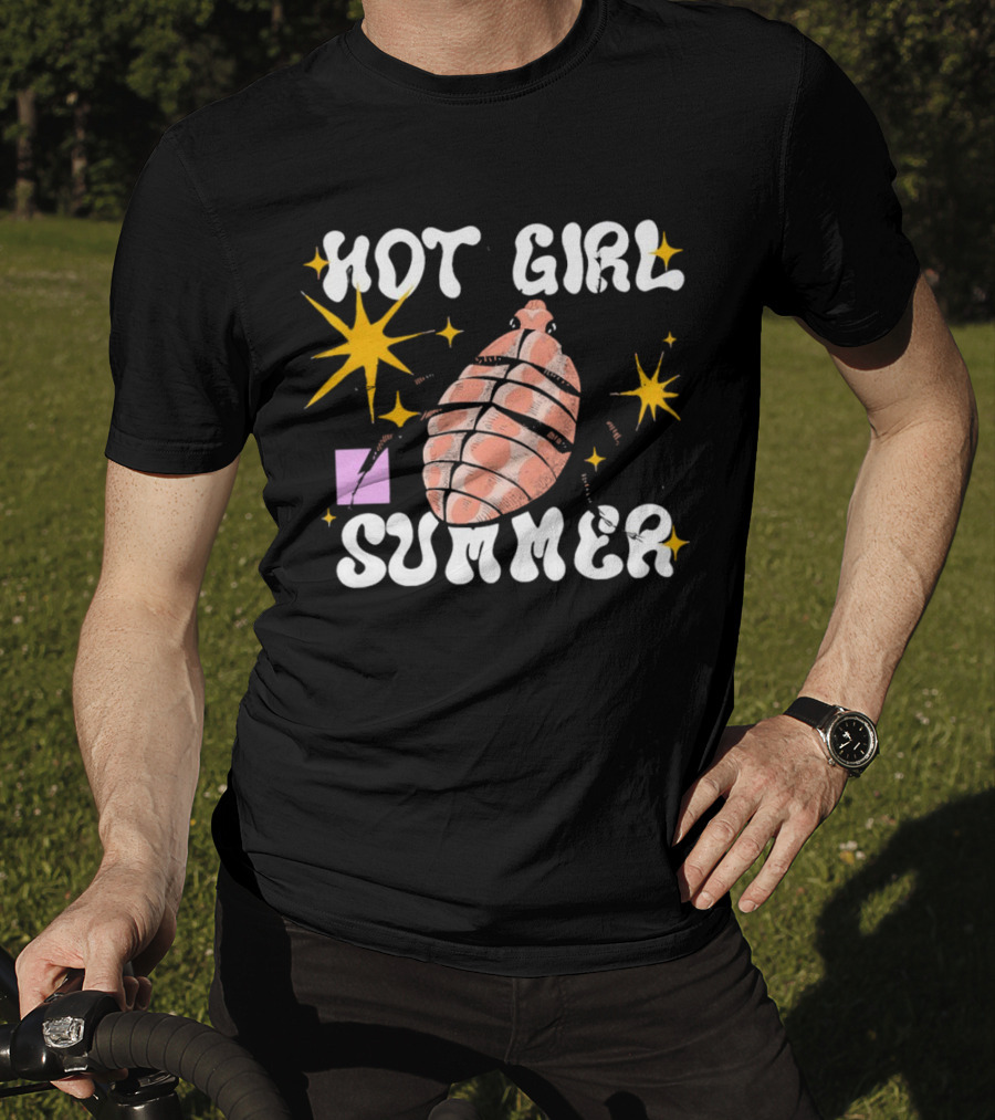 Hot Girl Summer Starburst Shell T-Shirt