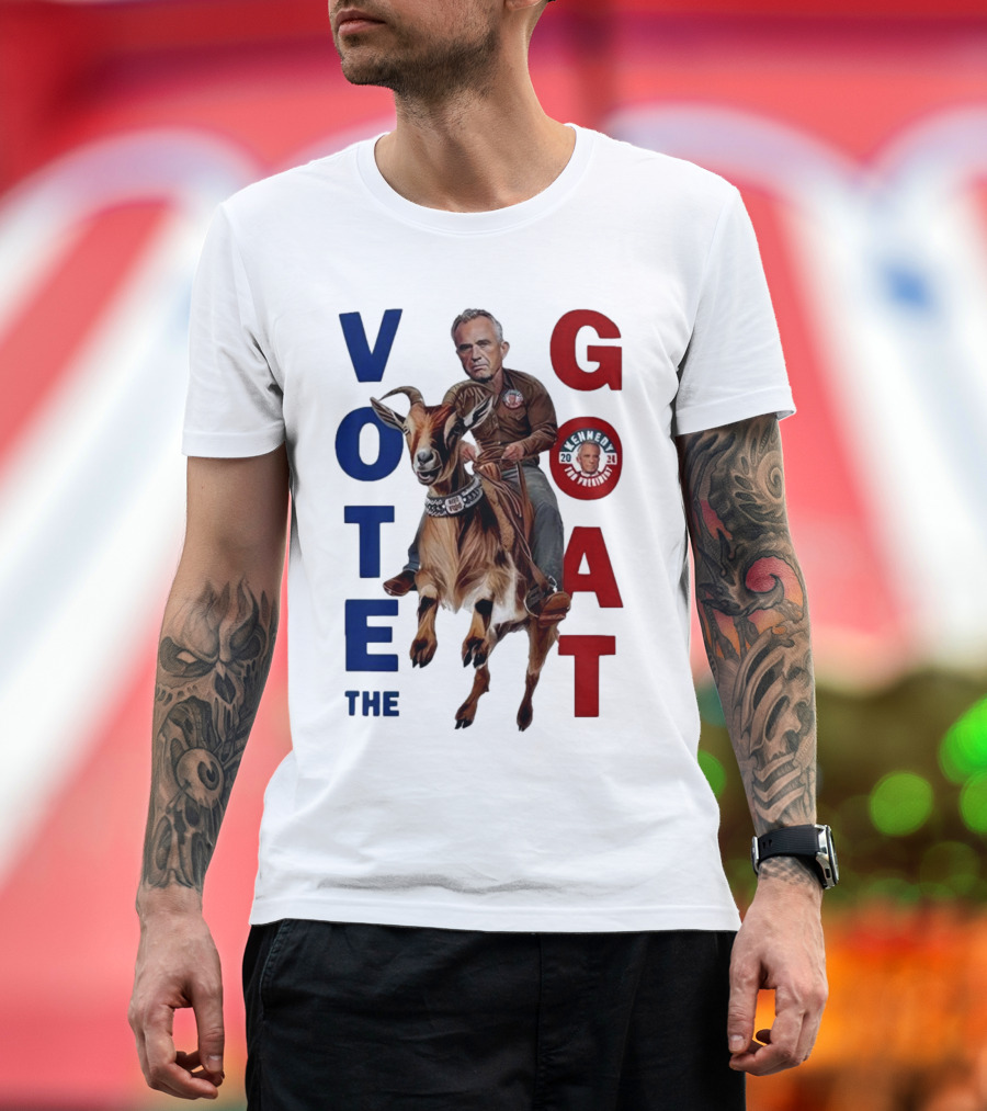 Kennedy for President 2024 Vote the Goat T-Shirt