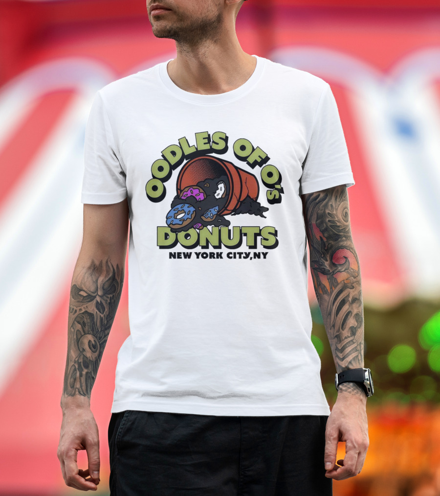 Oodles of O's Donuts New York City NY T-Shirt