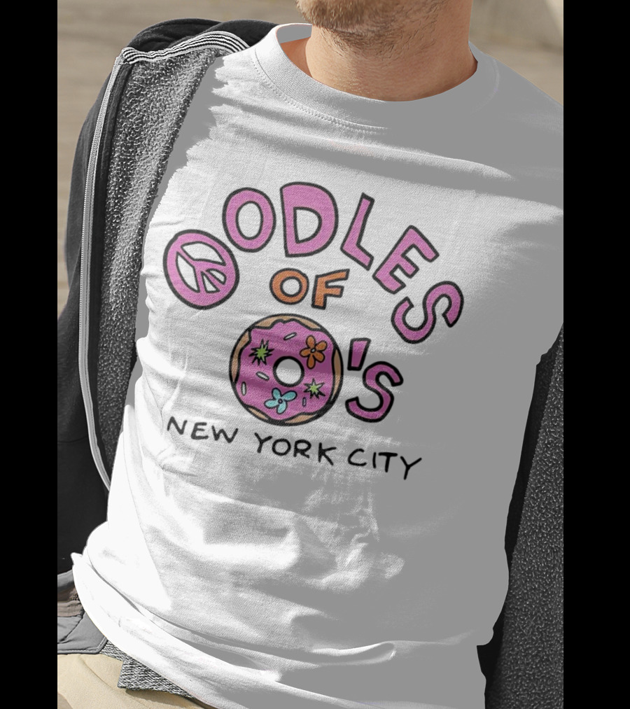 Oodles Of O’s Peace Donut New York City T-Shirt