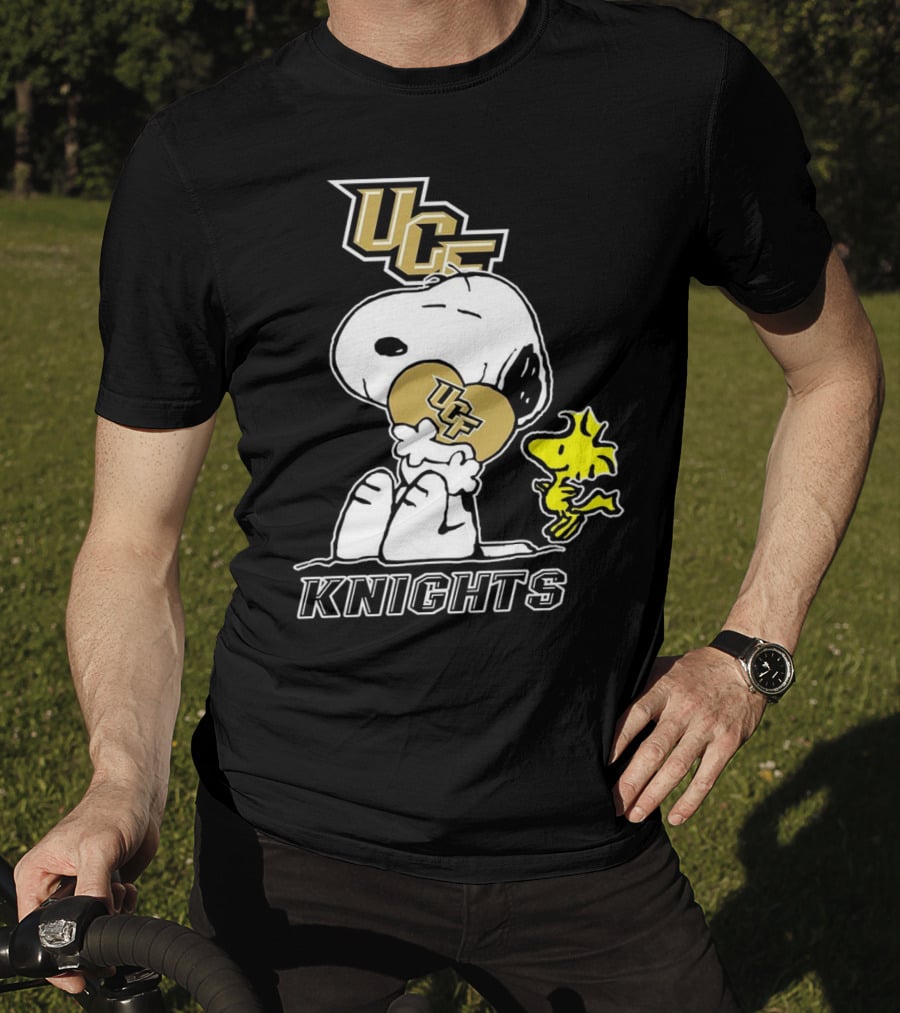 Snoopy And Woodstock UCF Knights Football Team Spirit T-Shirt