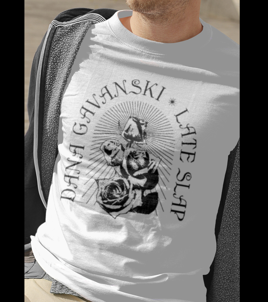 Dana Gavanski Late Slap Roses T-Shirt