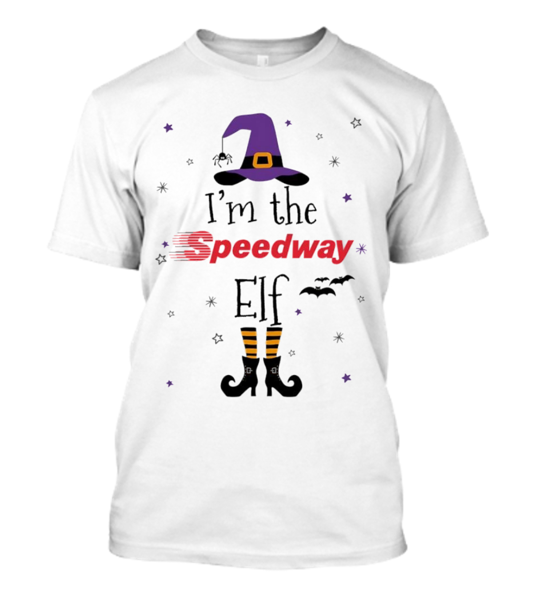 I’m The Speedway Elf Witch Halloween T-Shirt