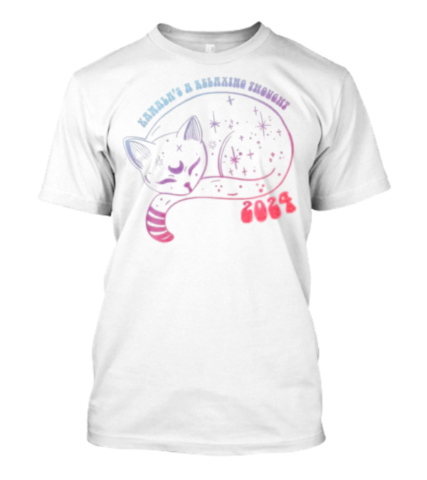 Kamala’s A Relaxing Thought Cat T-Shirt