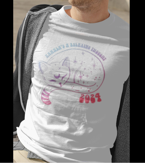 Kamala’s A Relaxing Thought Cat T-Shirt